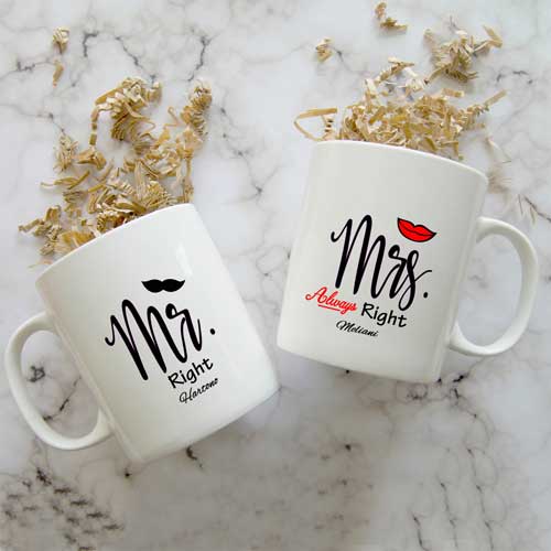 Kado Pernikahan Dari Sahabat - Mug Unik Custom